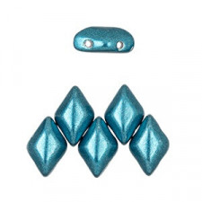 Matubo GemDuo Perlen 8x5mm ColorTrends saturated metallic Quetzal green